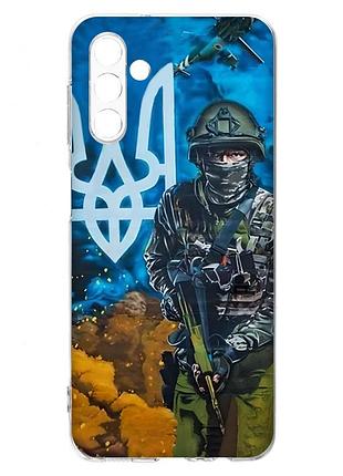 Чехол на samsung a04s/a13 5g :: защитник (принт 349)