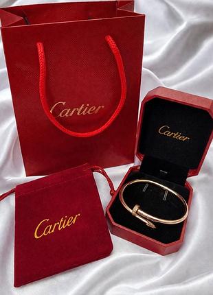 Подарунковий браслет cartier — браслет love | гвіздок