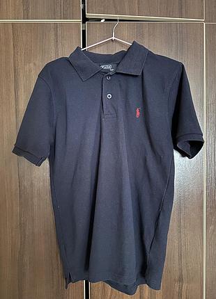 Темно синє поло ralph lauren