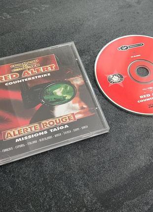 Диск command & conquer red alert counterstrike (pc)