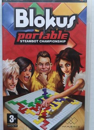 Blokus portable steambot championship, б/у, английская версия - umd-диск для psp
