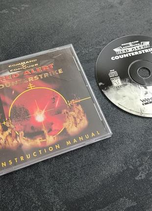 Диск command & conquer red alert counterstrike (pc)