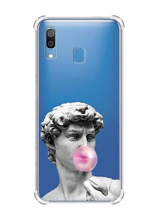 Чехол с утолщёнными углами на samsung galaxy a30(2019)/a20(2019) :: скульптура (принт 352)