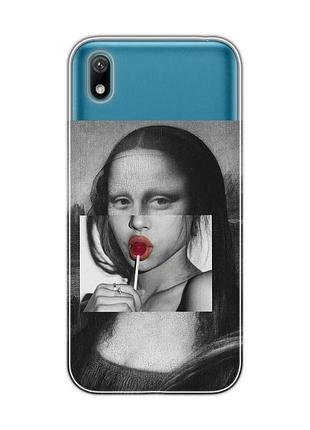 Чехол для huawei y5 2019 / honor 8s :: современная мона лиза (принт 351)