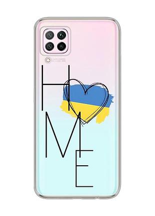 Прозрачный чехол для huawei p40 lite / nova 6 se :: дом украина (принт 353)