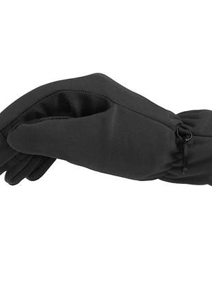 Рукавички sturm mil-tec зимові тактичні "softshell" чорні s