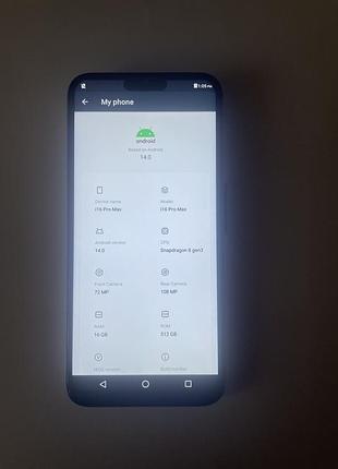 Iphone i16 pro мах 7.6 экран 5g android 14 5