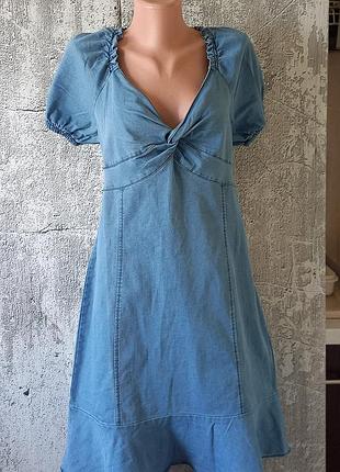 #акция 1+1=3 #pink boutique#стрейчевое джинсовое платье #большой размер 16\14 #
