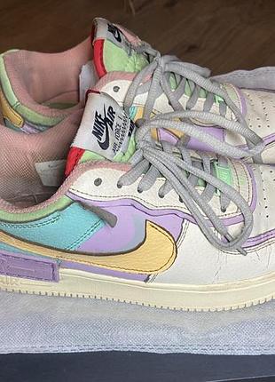 Кросівки nike air force 1 shadow pale ivory