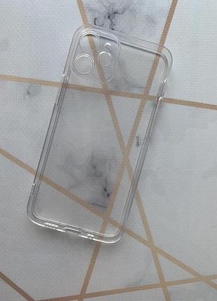 Прозрачный силиконовый чехол для iphone 12 mini (5.4)