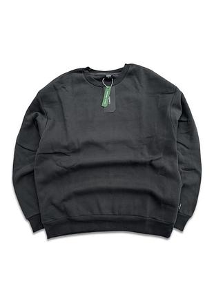 Світшот cropp sweater sweetshirt кроп кофта чорний светр худі hoodie