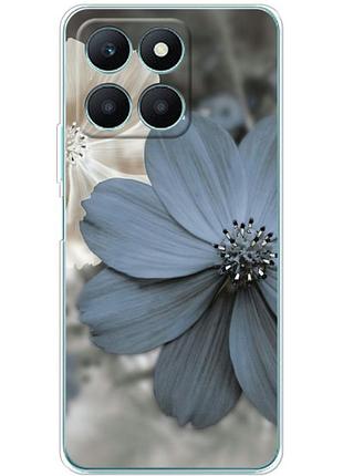 Чехол силиконовый с картинкой на huawei honor x6a (цветок гербера)