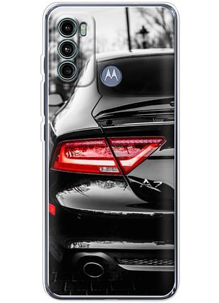 Чохол силіконовий з картинкою на motorola g60 (машина, audi a7)