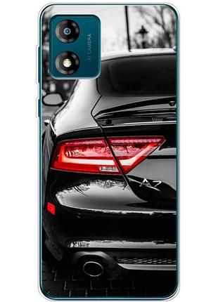 Чохол силіконовий з картинкою на motorola e13 (машина, audi a7)
