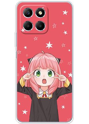 Чехол силиконовый с картинкой на huawei honor x6 (аниме, anime)