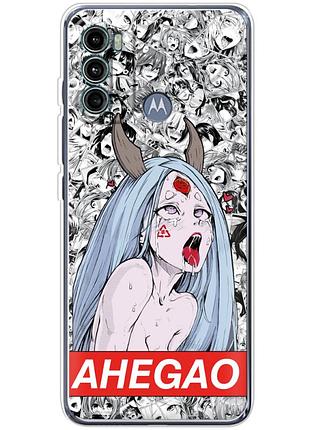 Чохол силіконовий з картинкою на motorola g60 (аніме, anime)