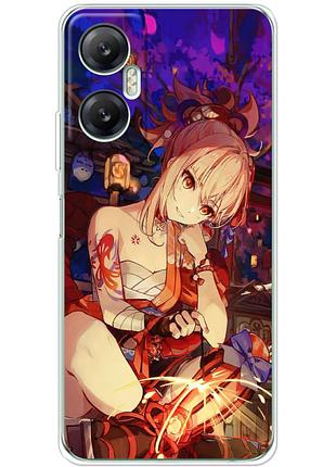 Чохол силіконовий з картинкою на infinix hot 20 5g (аніме, anime)