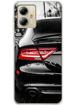 Чохол силіконовий з картинкою на motorola g14 (машина, audi a7)