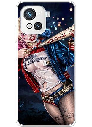 Чохол силіконовий з картинкою на blackview oscal c80 (харли квинн, harley quinn)