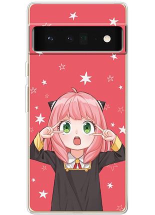 Чохол силіконовий з картинкою на google pixel 6 pro (аніме, anime)