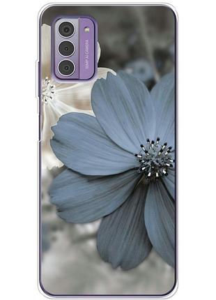 Чехол силиконовый с картинкой на nokia g42 (цветок гербера)