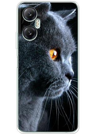 Чохол силіконовий з картинкою на infinix hot 20 5g (британський кіт)