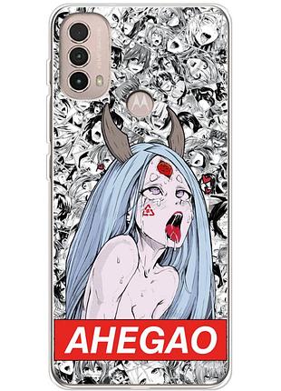 Чохол силіконовий з картинкою на motorola e40 (аніме, anime)