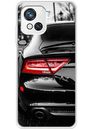 Чехол силиконовый с картинкой на blackview oscal c80 (машина, audi a7)