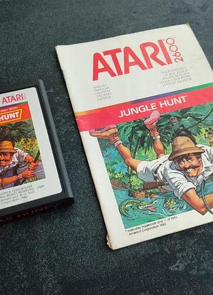 Картридж jungle hunt (atari 2600)
