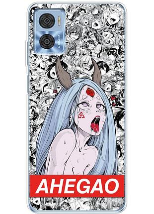 Чохол силіконовий з картинкою на motorola e22i (аніме, anime)