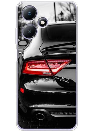 Чехол силиконовый с картинкой на infinix hot 30 play (машина, audi a7)