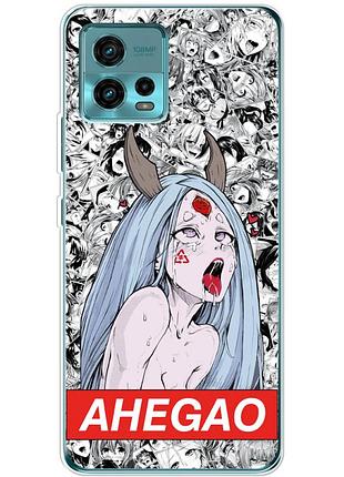Чохол силіконовий з картинкою на motorola g72 (аніме, anime)