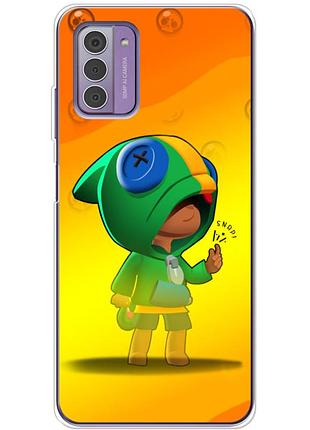 Чохол силіконовий з картинкою на nokia g42 (бравл старс, brawl stars)
