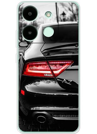 Чохол силіконовий з картинкою на infinix smart 7 (машина, audi a7)