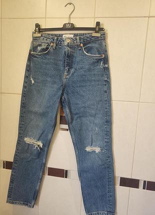 Джинсы женские zara 28 размер коттон