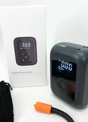 Портативный автокомпрессор czk-4234 20 л, компрессор автомобильный насос, компрессор от прикуривателя