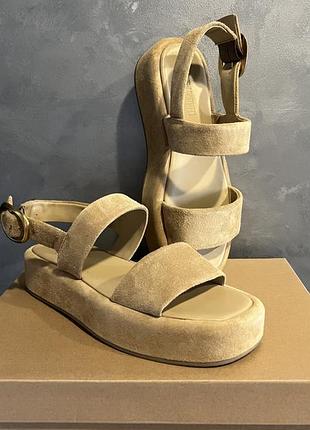 Босожніжки steve madden замшеві босоніжки 38 39 замшевые босоножки