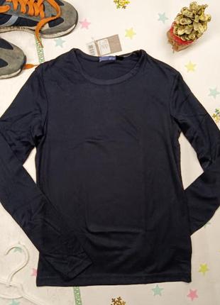 Базовый лонгслив футболка с длинным рукавом кофточка реглан рepperts(германия)