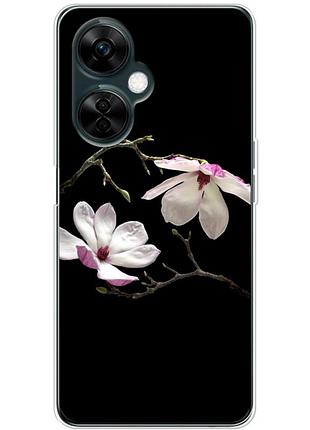 Чохол силіконовий з картинкою на oneplus nord ce 3 lite (квітка, манголія)