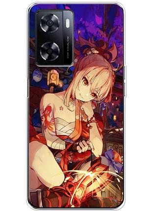 Чохол силіконовий з картинкою на oneplus nord n20 se (аніме, anime)
