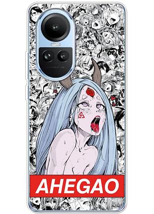 Чехол силиконовый с картинкой на oppo reno 10 (аниме, anime)