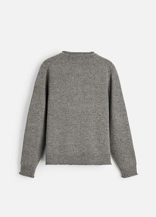 Джемпер zara 100% wool 6