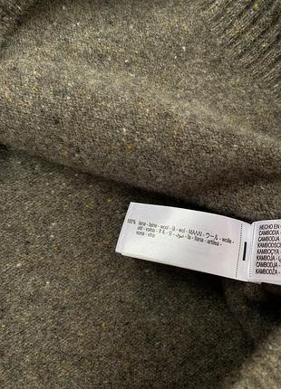 Джемпер zara 100% wool 4