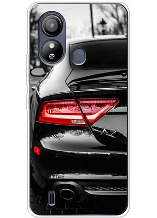 Чохол силіконовий з картинкою на zte blade l220 (машина, audi a7)