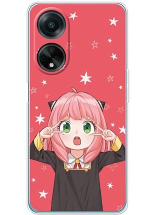 Чохол силіконовий з картинкою на oppo a98 5g (аніме, anime)