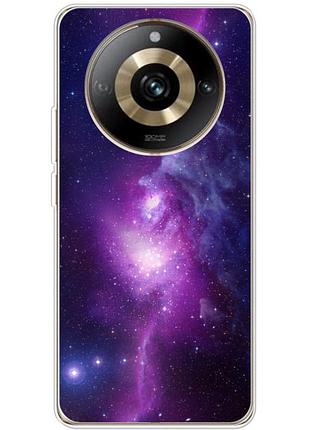 Чохол силіконовий з картинкою на realme 11 pro plus (космос)