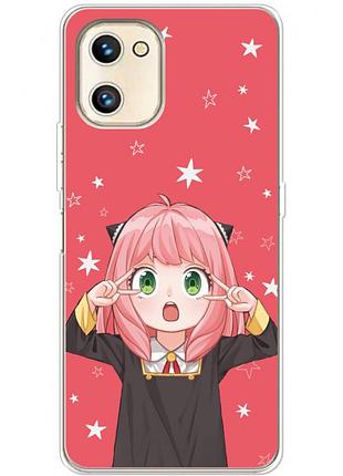 Чехол силиконовый с картинкой на umidigi a13s (аниме, anime)