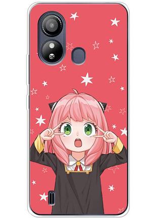 Чехол силиконовый с картинкой на zte blade l220 (аниме, anime)
