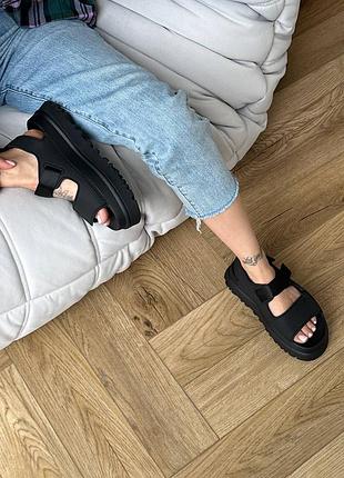 Ugg goldenglow sandals black