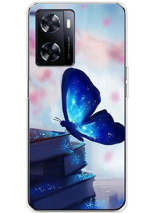 Чохол силіконовий з картинкою на oneplus nord n20 se (метелик)